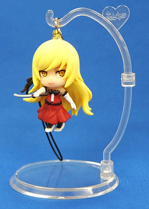 Kiss-Shot Kizumonogatari Iron-Blooded Ichiban Kuji Premium Kyun Character Accent Strap Prize H Key Chain [USED]