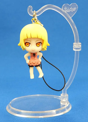 Kiss-Shot 10 years old Ver. Kizumonogatari Iron-Blooded Ichiban Kuji Premium Kyun Character Accent Strap Prize H Key Chain [USED]