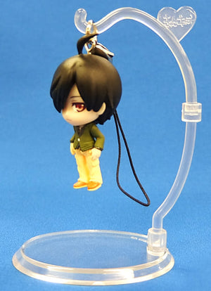 Koyomi Araragi Kizumonogatari Iron-Blooded Ichiban Kuji Premium Kyun Character Accent Strap Prize H Key Chain [USED]