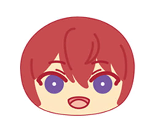 Tsukasa Suo Ensemble Stars! Omanju Nigi Nigi Mascot Chibi 1 Key Ring [USED]