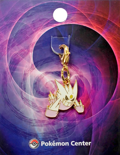 White Mega Gengar Pokemon Metal Charm Pokemon Center Limited Charm [USED]