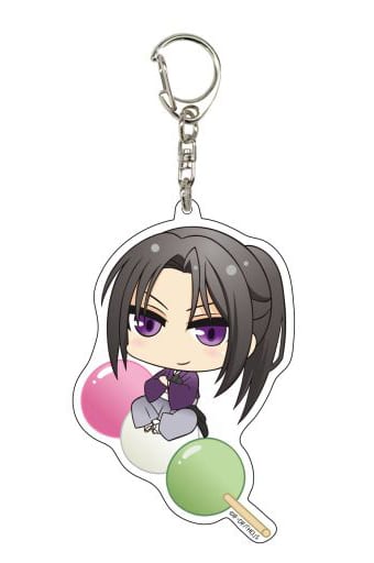 Toshizo Hijikata 07 Hakuouki: Otogisoushi Deka Acrylic Key Chain Key Chain [USED]