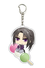 Toshizo Hijikata 07 Hakuouki: Otogisoushi Deka Acrylic Key Chain Key Chain [USED]