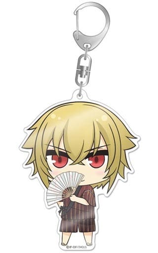 Chikage Kazama 2nd 12 Hakuouki: Otogisoushi Deka Acrylic Key Chain Key Chain [USED]