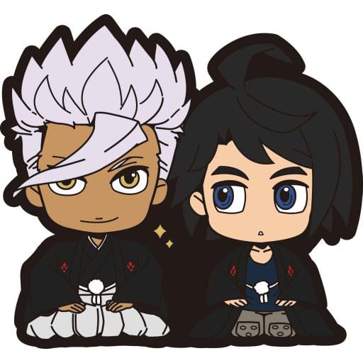 Mikazuki Augus Olga Montsuki Hakama Ver. Mobile Suit Gundam: Iron-Blooded Orphans Buddycolle Rubber Mascot Pride & Determination Arc Key Ring [USED]
