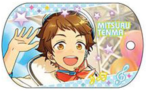 Mitsuru Tenma Ensemble Stars! Chara Metal Tag W3 Key Chain [USED]