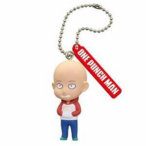 Saitama One Punch Man Figure Key Chain 2 Key Chain [USED]