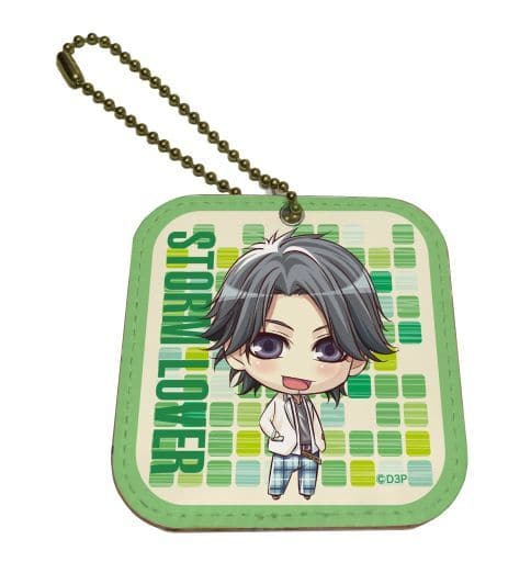 Soya Tatsuhara Storm Lover Leather Mirror Charm Charm [USED]