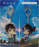 Tachibana Taki Miyamizu Mitsuha Your Name. Acrylic Key Chain Set Theater Limited Set of 2 Key Chain [USED]