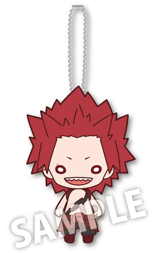 Eijirou Kirishima My Hero Academia Nitotan Plush Toy with Ball Chain Key Chain [USED]