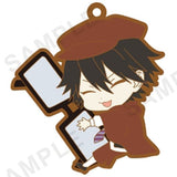 Ranpo Edogawa Bungo Stray Dogs Pitacolle Rubber Charm White Key Chain [USED]