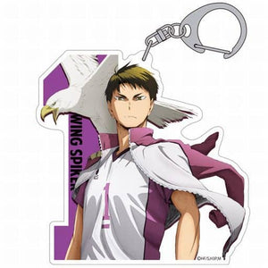 Wakatoshi Ushijima Haikyu!! Season 3 Acrylic Key Chain Key Chain [USED]