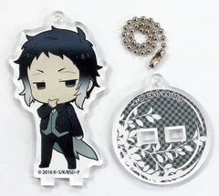 Ryunosuke Akutagawa Bungo Stray Dogs Trading Stand Key Chain Cafe Ver. animate cafe Limited Key Chain [USED]