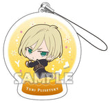 Yuri Plisetsky Yuri!!! On ICE Cararium Strap Collection Key Chain [USED]