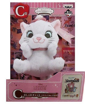 Stylish Cat Disney Ichiban Kuji Selection Crystal Season Story of Memories Mascot Plush Prize C Plush Toys [USED]