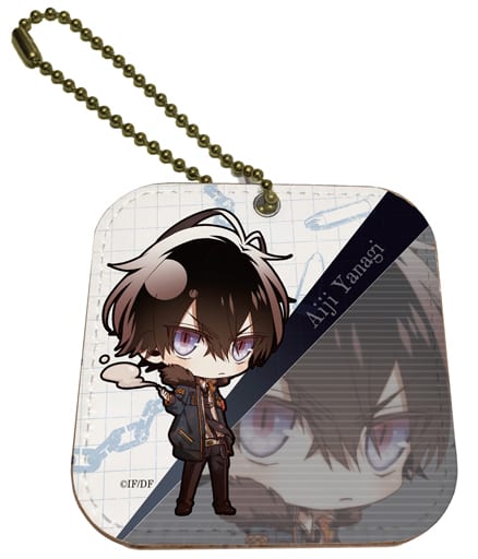 Aiji Yanagi SD Character Color x Malice Leather Mirror Charm Charm [USED]