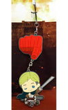 Erwin Smith Defeat The Giant! Attack on Titan Rubber Charm Key Chain [USED]