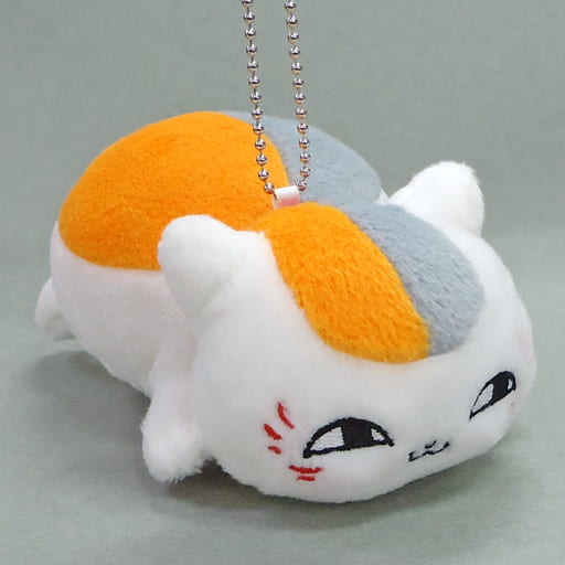 Nyanko-sensei Normal Natsume's Book of Friends Big Stuffed Toy that Can Be Attached To Bag Friend Book Mascot [USED]