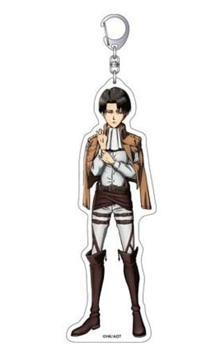 Levi Attack on Titan Season 2 Whole Body Acrylic Key Chain Key Chain [USED]