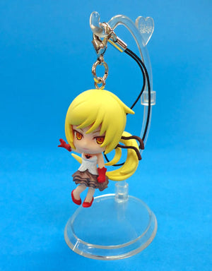 Kiss-Shot 17 years old Ver. Kizumonogatari Hot-Blooded Ichiban Kuji Premium Kyun Character Accent Strap Prize G Key Chain [USED]