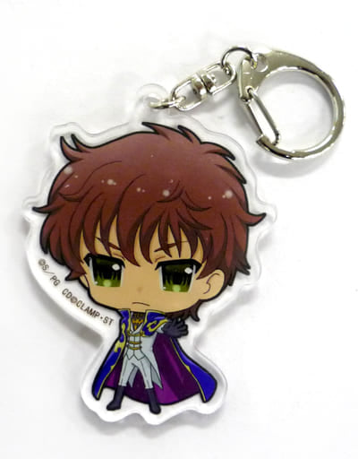 Suzaku Kururugi Knights of Round Code Geass: Lelouch of the Rebellion Acrylic Key Chain Collection Kiseki no Anniversary Limited Key Chain [USED]