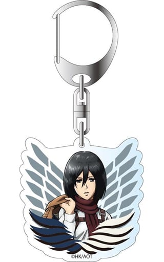 Mikasa Ackerman Attack on Titan Season 2 Acrylic Key Chain Key Chain [USED]