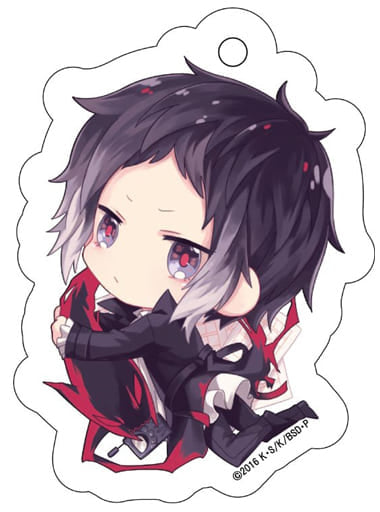 Ryunosuke Akutagawa Bungo Stray Dogs Petitchoko Acrylic Key Chain Key Chain [USED]