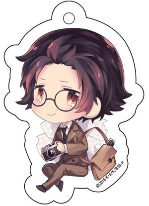 Ango Sakaguchi Bungo Stray Dogs Petitchoko Acrylic Key Chain Key Chain [USED]