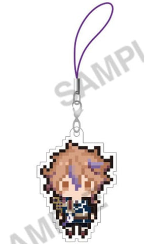 Toshiro Goto Touken Ranbu ONLINE Petite Bit Strap Collection Vol.4 Key Chain [USED]