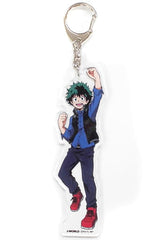 My Hero Academia Izuku Midoriya Acrylic Keychain J-World Tokyo Limited Keychains [USED]