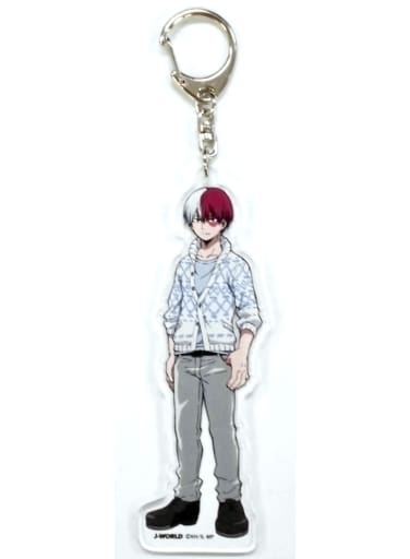 My Hero Academia Shoto Todoroki Acrylic Keychain J-World Tokyo Limited Keychains [USED]
