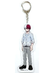 My Hero Academia Shoto Todoroki Acrylic Keychain J-World Tokyo Limited Keychains [USED]