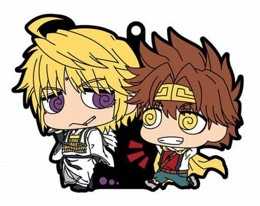 Genjo Sanzo Son Goku Saiyuki Reload Blast Buddycolle Rubber Mascot Key Ring [USED]