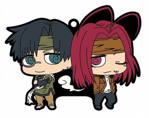 Cho Hakkai Sha Gojyo Saiyuki Reload Blast Buddycolle Rubber Mascot Key Ring [USED]