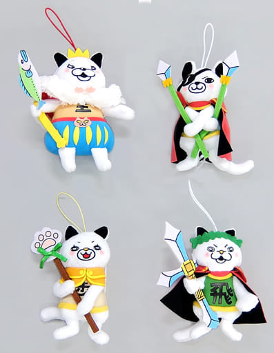 March Comes in like a Lion Shogi Meow Mascot All 4 Types Set Key Chain [USED]