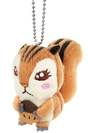 Rispokke-sensei March Comes in like a Lion Ichiban Kuji Hokkori Manpuku Nyaa-chan tachi to Harujitaku Odekake Mascot Prize E Key Chain [USED]