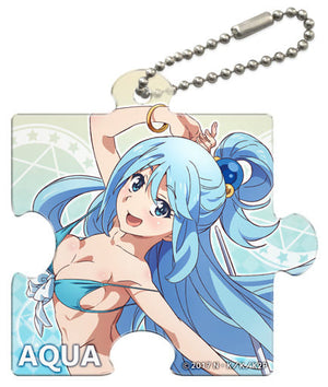 Aqua KonoSuba: God's Blessing on This Wonderful World! 2 Chara Mode Puzzle Type Clear Charm Charm [USED]