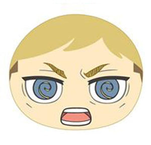 Erwin Smith Attack on Titan Omanju Nigi Nigi Mascot Plus Key Ring [USED]