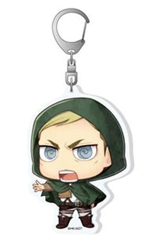 Erwin Smith Attack on Titan Acrylic Key Chain Key Chain [USED]