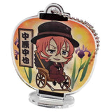 Chuuya Nakahara 004 Bungo Stray Dogs Tojicolle Tokyo Downtown Ver. Acrylic Key Chain TV Station Official Shop: Tree Village Limited Key Chain [USED]