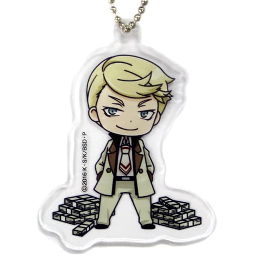 Francis F. Wad of Bills 11 Bungo Stray Dogs Acrylic Key Chain Collection Key Chain [USED]