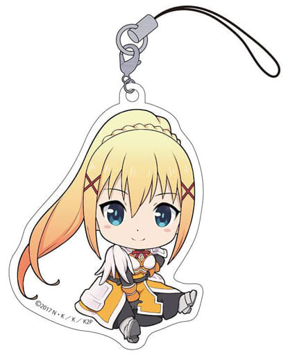 Darkness KonoSuba: God's Blessing on This Wonderful World! 2 Petanko Trading Acrylic Straps Key Chain [USED]