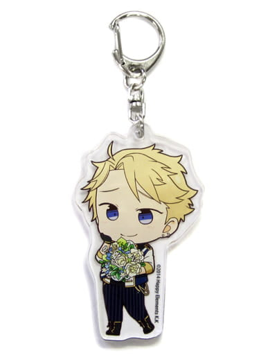 Arashi Narukami Ensemble Stars! Trading Acrylic Key Chains 2nd Anniversary Ver. A animate cafe Limited Key Chain [USED]