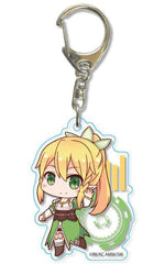 Leafa Sword Art Online The Movie: Ordinal Scale Tekutoko Acrylic Key Chain Key Ring [USED]