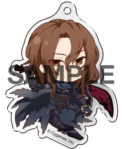 Siegfried GRANBLUE FANTASY Eformed Pon!tto Acrylic Ball Chain Vol.1 Key Ring [USED]