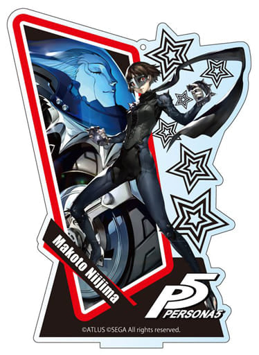 Persona 5 Niijima Makoto Deka Acrylic Stand Ver.2 Acrylic Stands [USED]