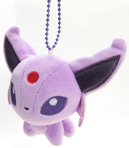 Espeon Pokemon Pokemon Dolls Mocchiri Mascot Pokemon Center Limited Key Chain [USED]