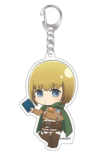Armin Arlert Attack on Titan Season 2 Acrylic Mascot Key Chain [USED]