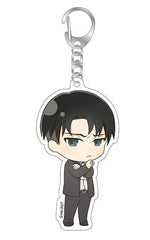 Levi Attack on Titan Season 2 Acrylic Mascot Key Chain [USED]