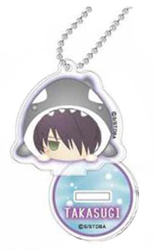 Shinsuke Takasugi Gintama Dumpling Aquarium Series Stand Mini Acrylic Key Chain Key Chain [USED]